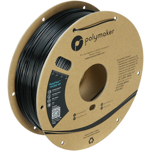 Polyflex TPU95 HF filament - Melns