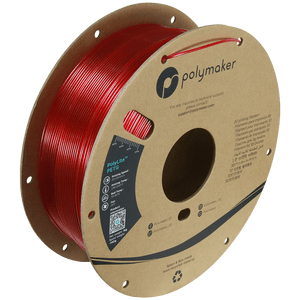 PolyLite PETG - Läbipaistev punane