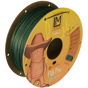 Polylite PLA Pro filament - Metalinis blizgantis žalias