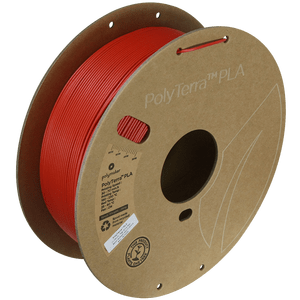 Polyterra PLA filament - Army red