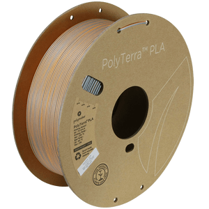 Polyterra PLA filament - Two-color misty orange