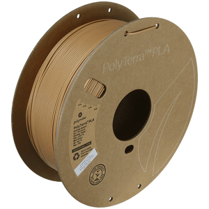 Polyterra PLA filament - Wood brown
