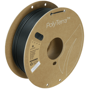 Polyterra PLA filament - Ogļu melns