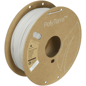 Polyterra PLA filament - Muted white