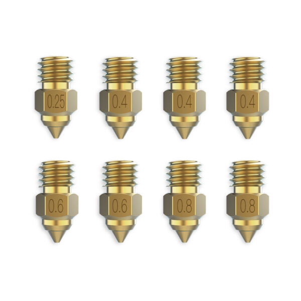 High-end Brass Nozzle Kit MK8 type CREALITY - Image 3