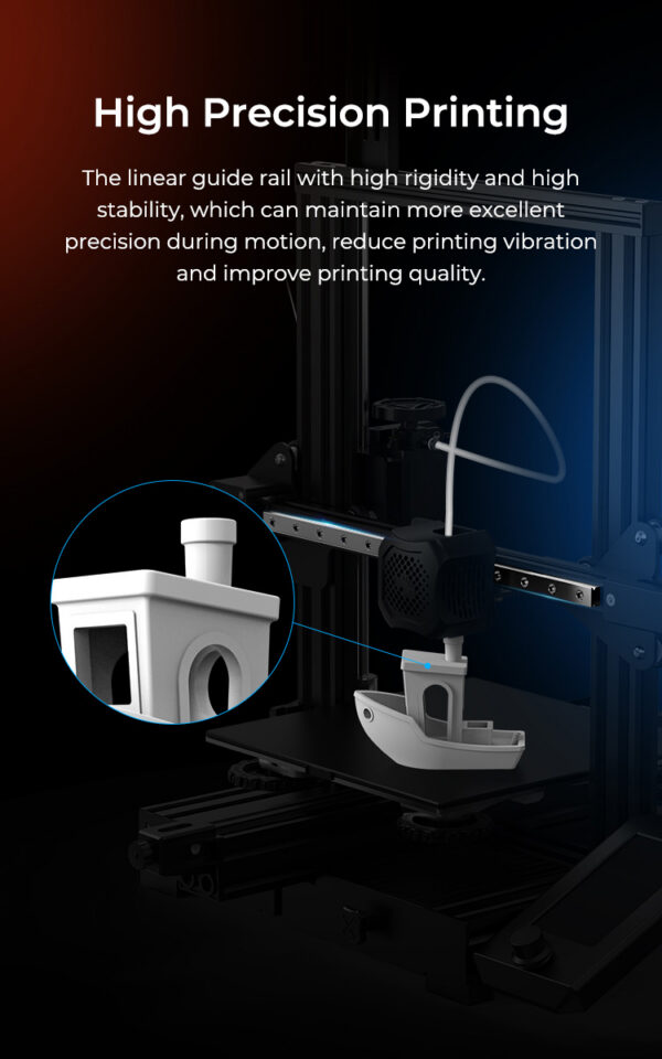 Linear Guide Rail Kit for Ender-3V2 /3Pro CREALITY - Image 3