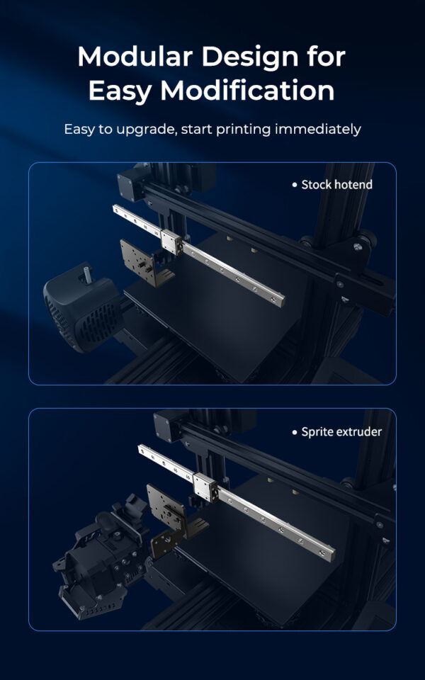 Linear Guide Rail Kit for Ender-3V2 /3Pro CREALITY - Image 4