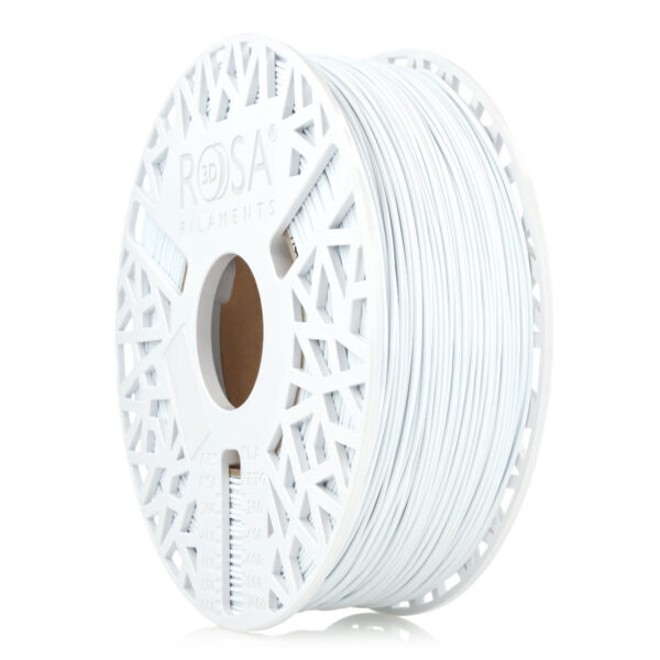 Filament ABS+ white 1.75mm 1kg Rosa3D