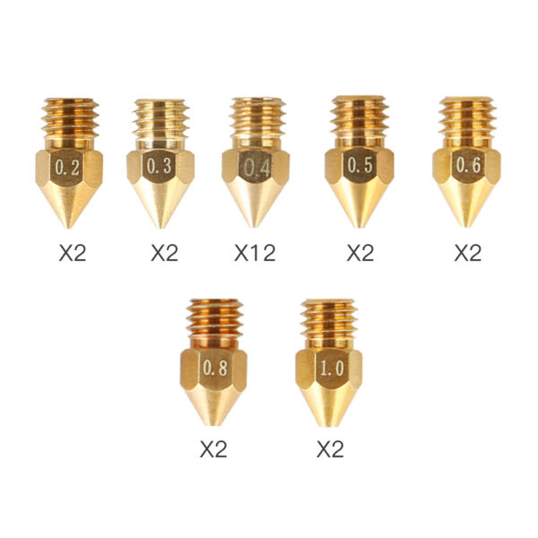 MK8 Nozzles Package 24PCS - Image 3