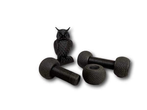Filament PET-G+CF black 1.75mm 0.5kg Rosa3D