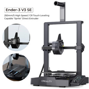 3D printer CREALITY Ender-3V3 SE 220x220x250mm nozzle 260℃, bed ≤100℃