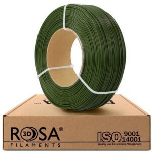 Filament PLA Army Green 1.75mm 1kg refill Rosa3D