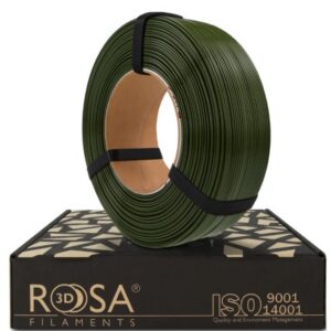Filament PET-G Army Green 1.75mm 1kg refill Rosa3D