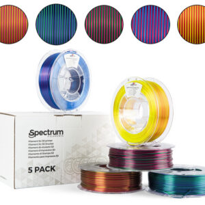 Filament PLA magic silk mix 5x0.25kg Spectrum