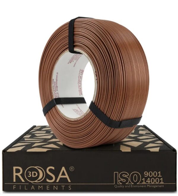 Filament PLA Mocha Mousse brown 1kg refill Rosa3D