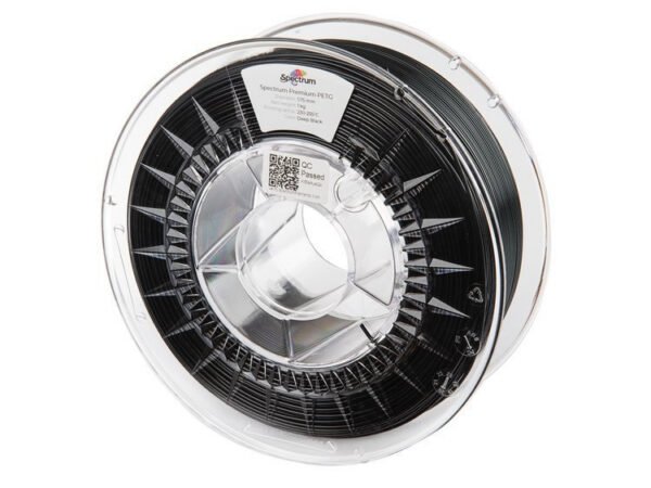 Filament PET-G premium HS Deep black 1kg Spectrum - Pilt 2