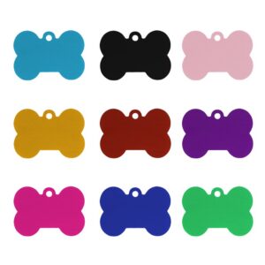 Anodized Aluminum Bone Dog Tag 18pcs CREALITY